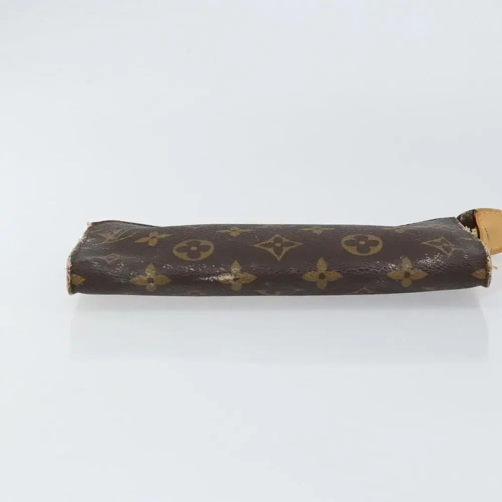 Louis Vuitton Monogram Bucket GM Accessory Pouch Brown